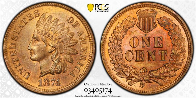 Cert 03405174 - Coin Image