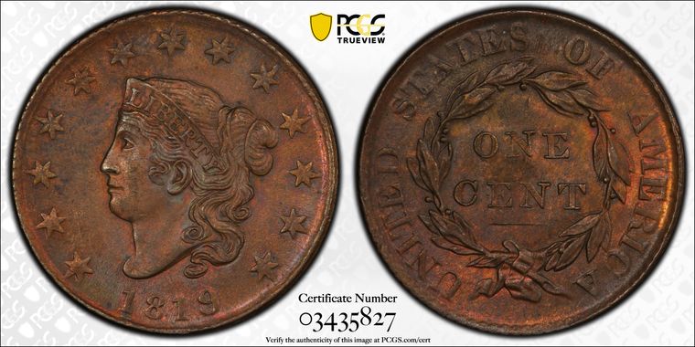 Cert 03435827 - Coin Image