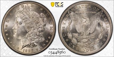 1888-S $1 MS64