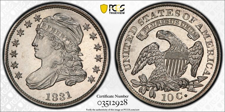 Cert 03512928 - Coin Image