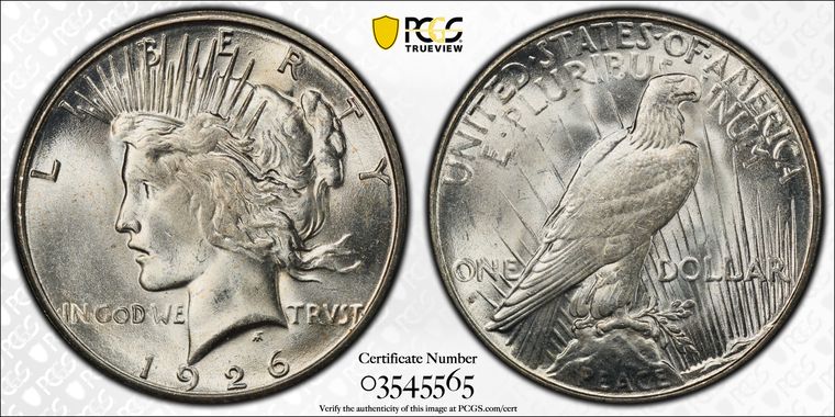 Cert 03545565 - Coin Image