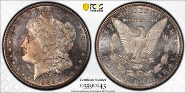 1886-S $1 MS63PL
