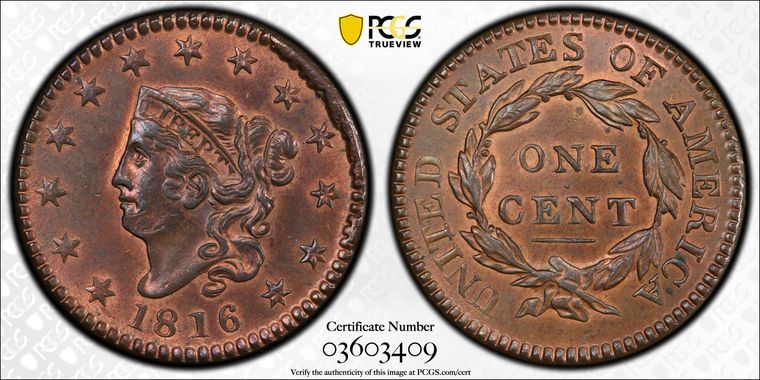 Cert 03603409 - Coin Image