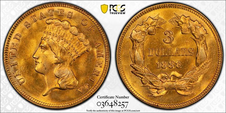 Cert 03648257 - Coin Image