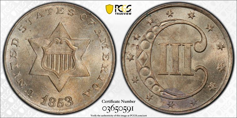 Cert 03650591 - Coin Image