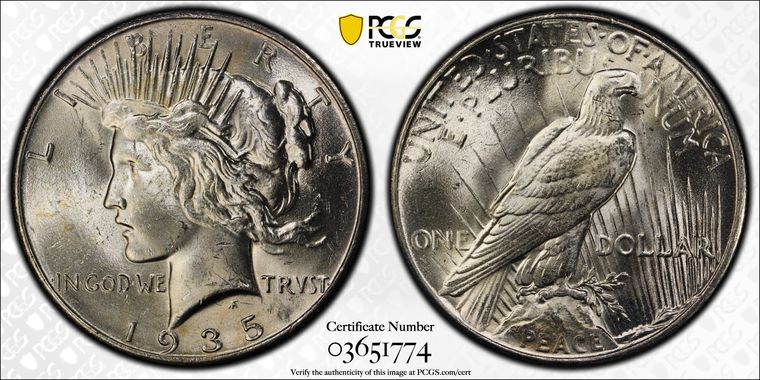 Cert 03651774 - Coin Image