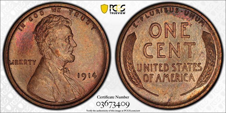 Cert 03673409 - Coin Image