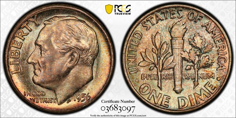 Cert 03683097 - Coin Image