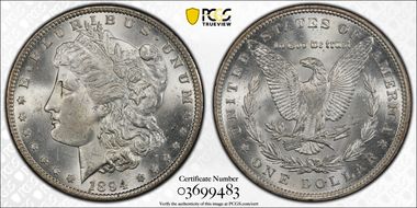 1894 $1 MS64