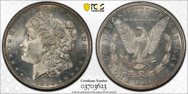 1886-S $1 MS64+