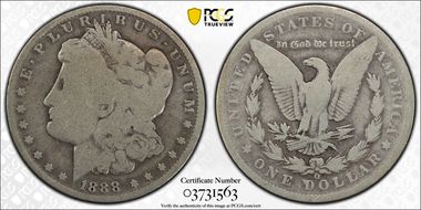 1888-O $1 VAM 4, Hot Lips G4