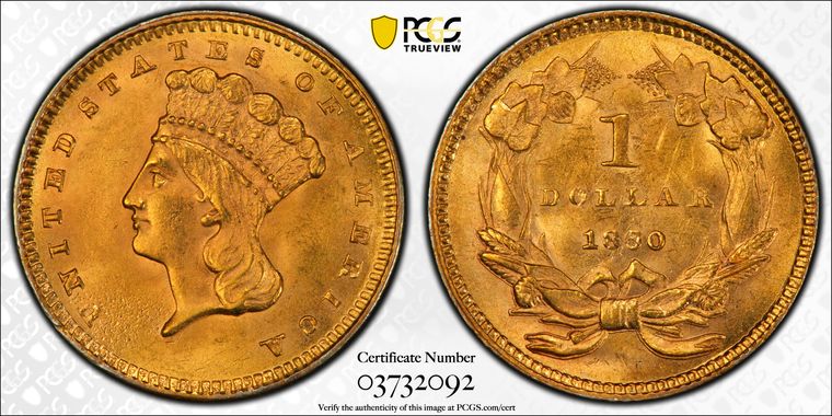 Cert 03732092 - Coin Image