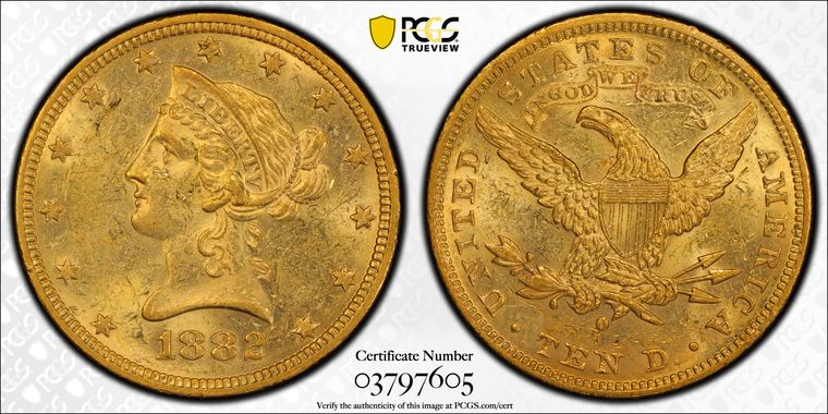 Cert 03797605 - Coin Image