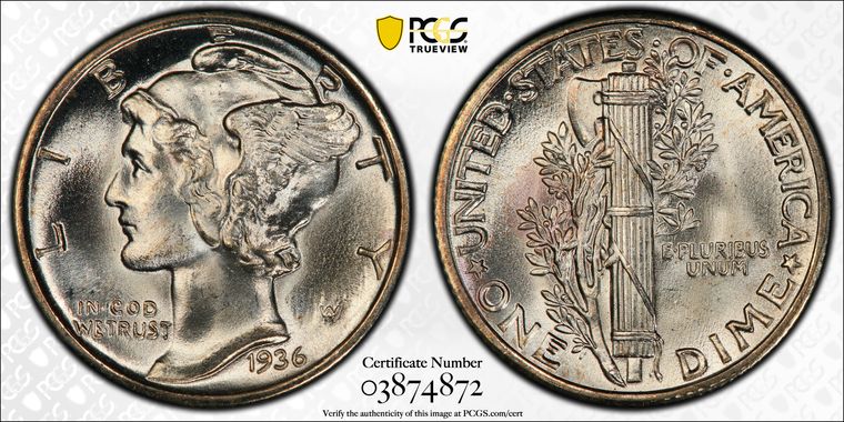 Cert 03874872 - Coin Image