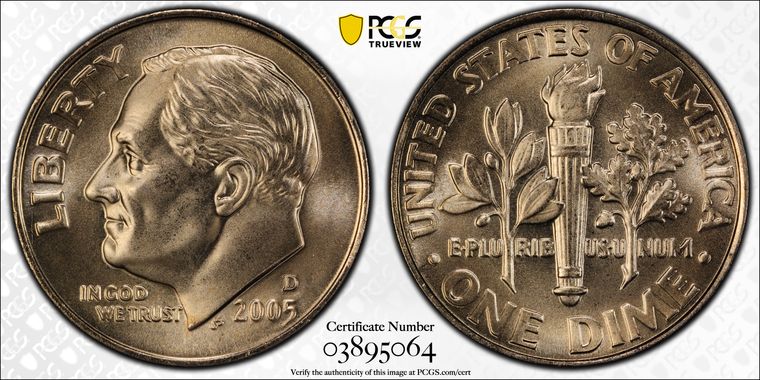 Cert 03895064 - Coin Image