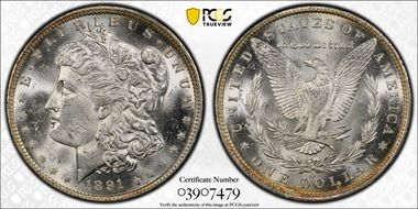 1891-O $1 MS63
