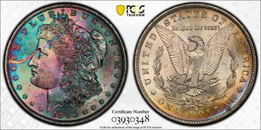 1883-O $1 MS63