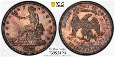 1877 T$1 DDO, FS-101, C-13 MS62