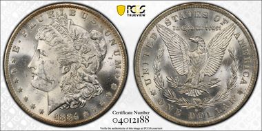 1884-O $1 MS64