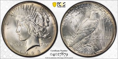 1928 $1 MS64