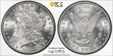 1888 $1 MS65