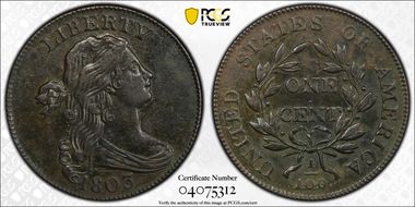 1803 1C S-247, Sm Date, Sm Frac XF45BN