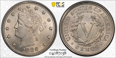 1906 5C MS65