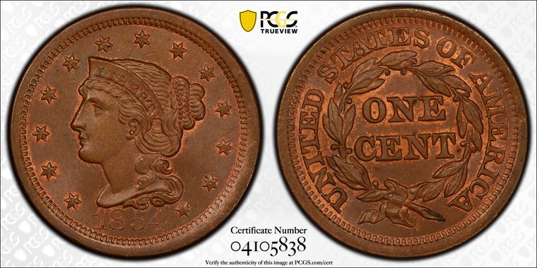 Cert 04105838 - Coin Image