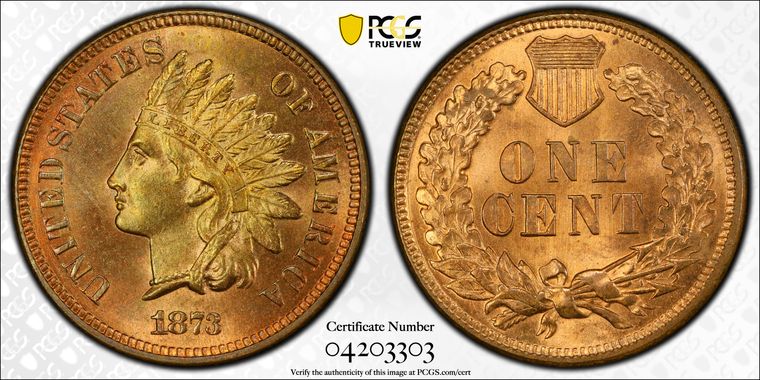 Cert 04203303 - Coin Image