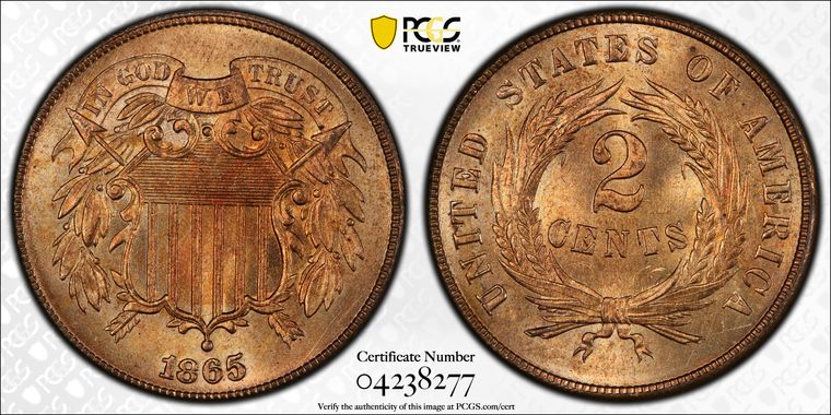 Cert 04238277 - Coin Image