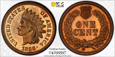 1866 1C PR66RD