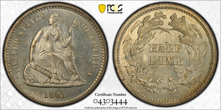 Cert 04303444 - Coin Image