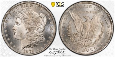 1879-S $1 MS66