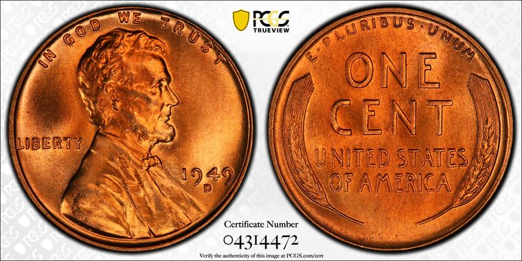 Cert 04314472 - Coin Image