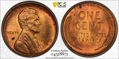 1909-S VDB 1C MS63RB