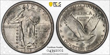 1923 25C MS66+