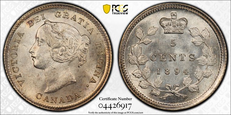 Cert 04426917 - Coin Image