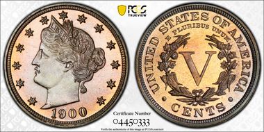1900 5C PR67+