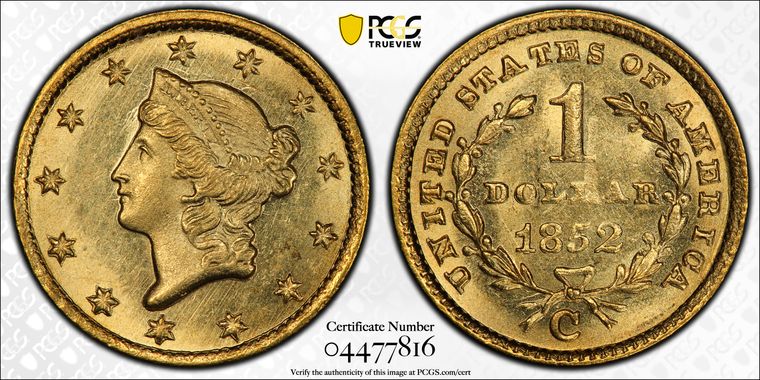 Cert 04477816 - Coin Image