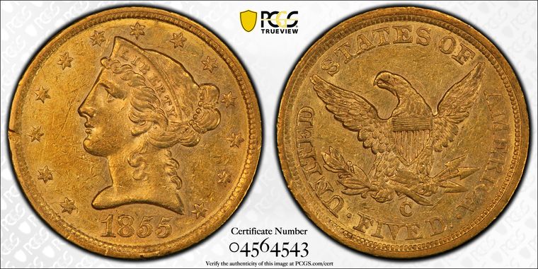 Cert 04564543 - Coin Image