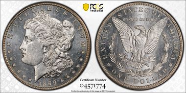 1899-S $1 MS63DMPL