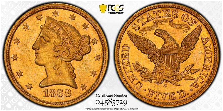 Cert 04585729 - Coin Image