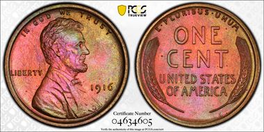 1916 1C PR67RB