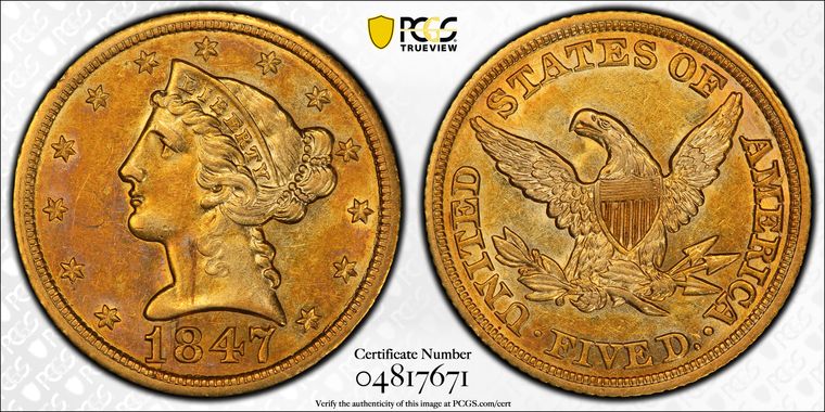 Cert 04817671 - Coin Image