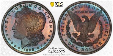 1890 $1 PR67