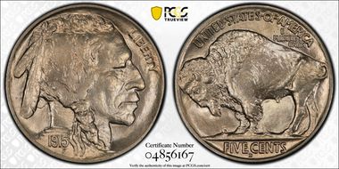 1915-D 5C MS66