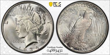1934-D $1 MS65+
