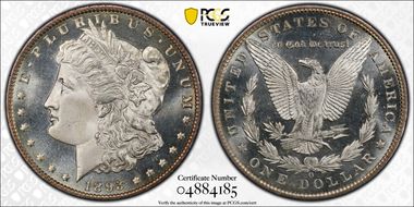 1893-O $1 MS65+ DMPL