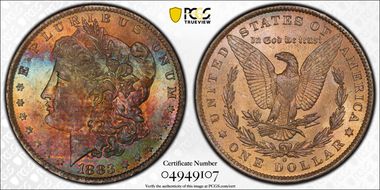 1883-O $1 MS64