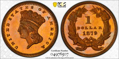 1879 G$1 PR64